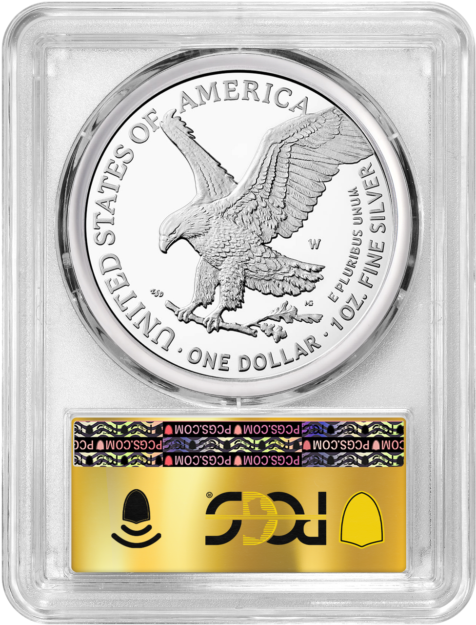 2023-W Proof Silver Gold Label Advanced Release PCGS PR70 Deep Cameo