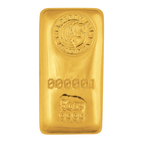5 oz Perth Mint Cast Gold Bar