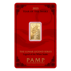 5 Gram Legend of the White Snake Gold Bar