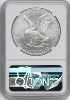 2021 Silver Eagle Type 2 At Dusk & Dawn 35th Anniversary 62nd NGC MS69 Michael Gaudioso Signed