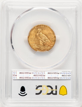 1912 $5 CAC Indian Half Eagle PCGS MS63 (67648001)