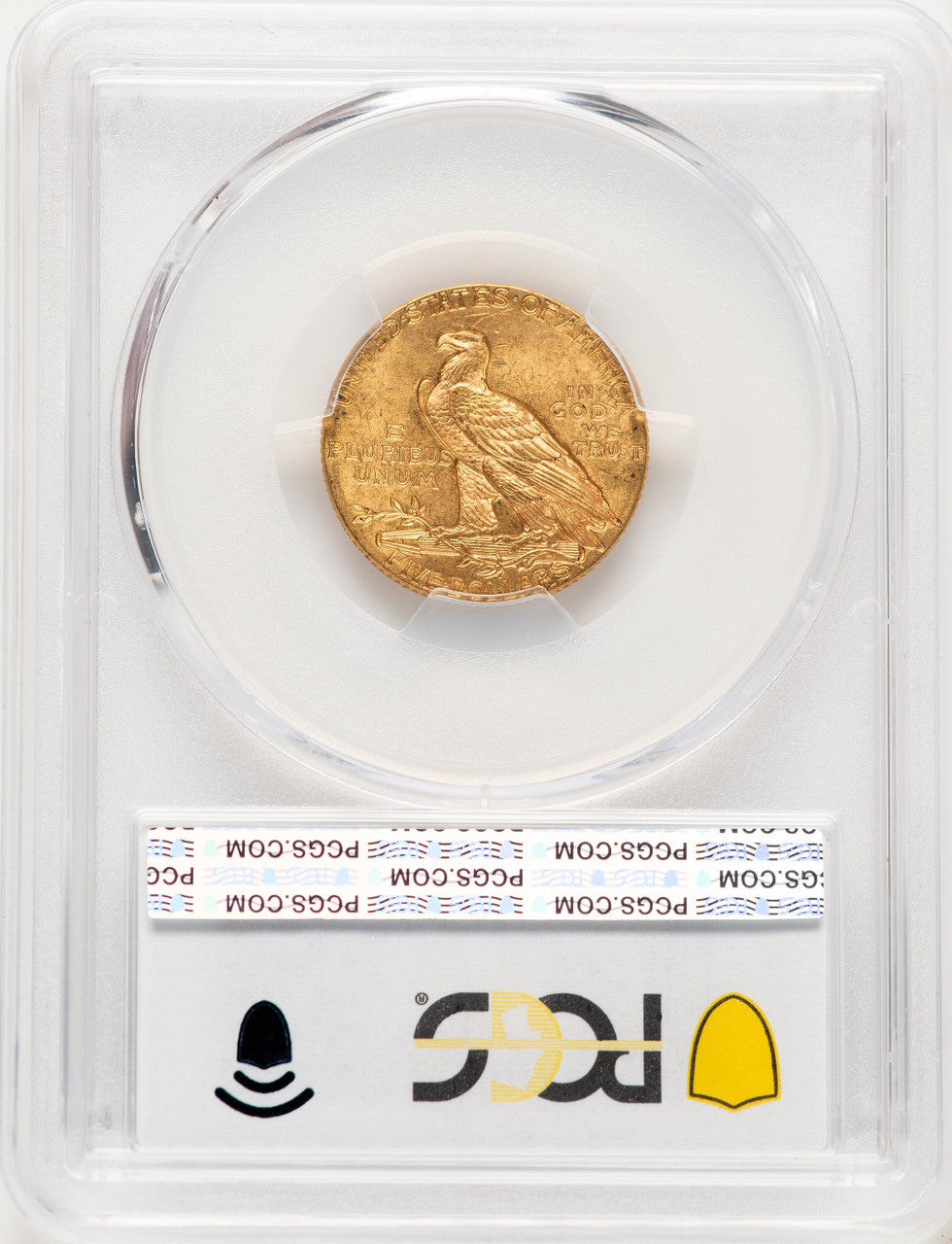1912 $5 CAC Indian Half Eagle PCGS MS63 (67648001)