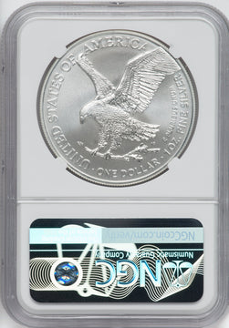 2021 Silver Eagle Type 2 At Dusk & Dawn 35th Anniversary 7th NGC MS69 Michael Gaudioso Signed
