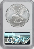 2021 Silver Eagle Type 2 At Dusk & Dawn 35th Anniversary 70th NGC MS69 Michael Gaudioso Signed