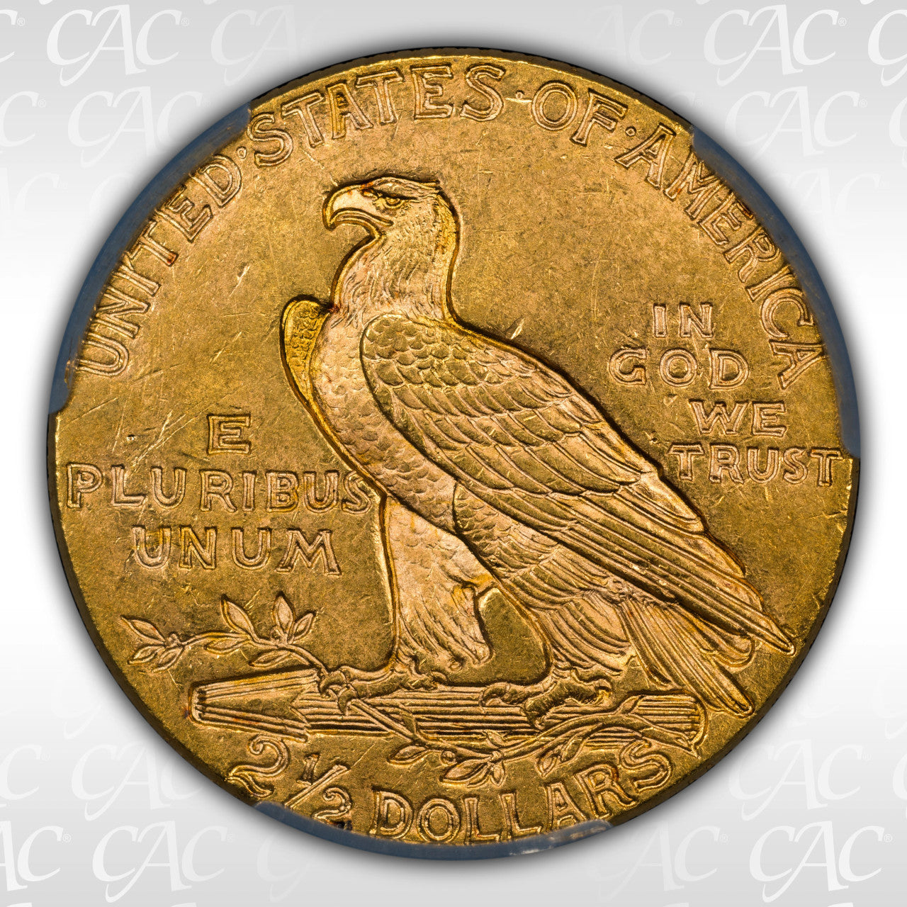 1927 $2.50 Indian Quarter Eagle CACG MS62