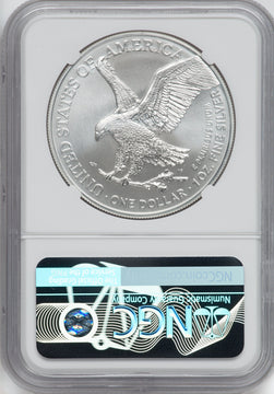 2021 Silver Eagle Type 2 At Dusk & Dawn 35th Anniversary 72nd NGC MS69 Michael Gaudioso Signed