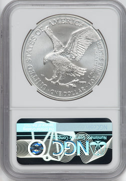 2021 Silver Eagle Type 2 At Dusk & Dawn 35th Anniversary 73rd NGC MS69 Michael Gaudioso Signed