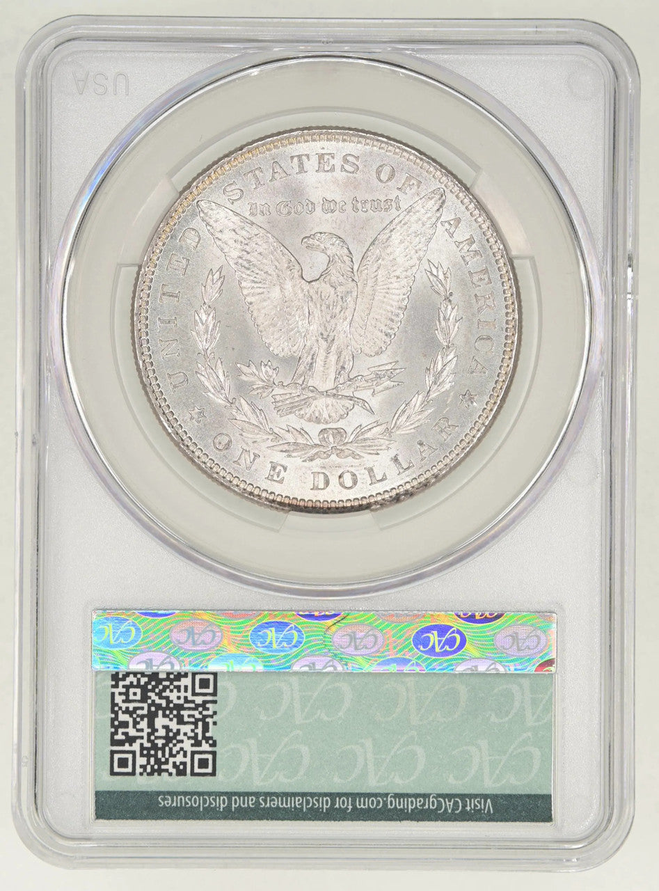1885 $1 Morgan Dollar CAC MS66