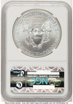 2012-W Burnished Silver Eagle 1 oz ER West Point Star Label NGC MS70