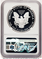 2018-S Proof Silver Eagle 1 oz Mike Castle NGC PF70