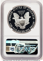 1998-P Proof Silver Eagle 1 oz Thomas Uram NGC PF70