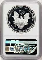 2003-W Proof Silver Eagle 1 oz Thomas Uram NGC PF70