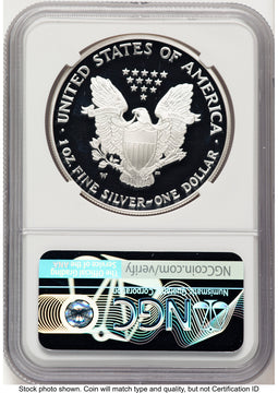 2006-W Proof Silver Eagle 1 oz Thomas Uram NGC PF70
