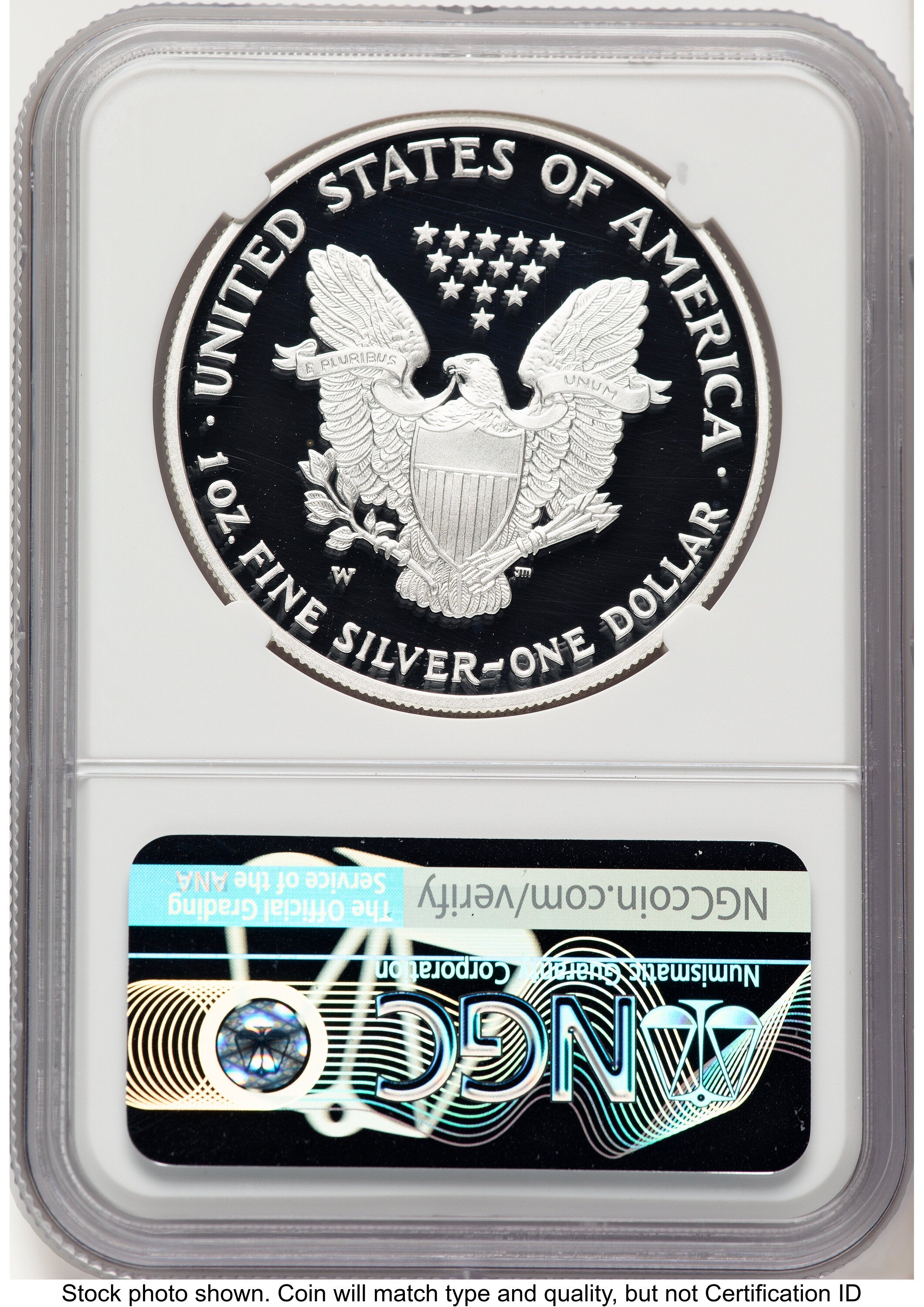 2007-W Proof Silver Eagle 1 oz Thomas Uram NGC PF70