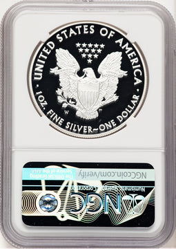 2013-W Proof Silver Eagle 1 oz Thomas Uram NGC PF70