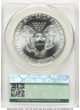 1989 Silver Eagle Ron Drzewucki CACG MS70