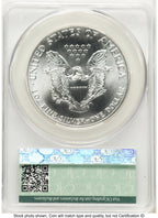 1989 Silver Eagle Ron Drzewucki CACG MS70