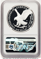 2022-W Proof Silver Eagle 1 oz 2022 Chicago ANA Releases Mike Castle NGC PF70 (757614074)