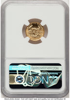 1993 Gold Eagle 1/10 oz NGC MS70 Ed Moy