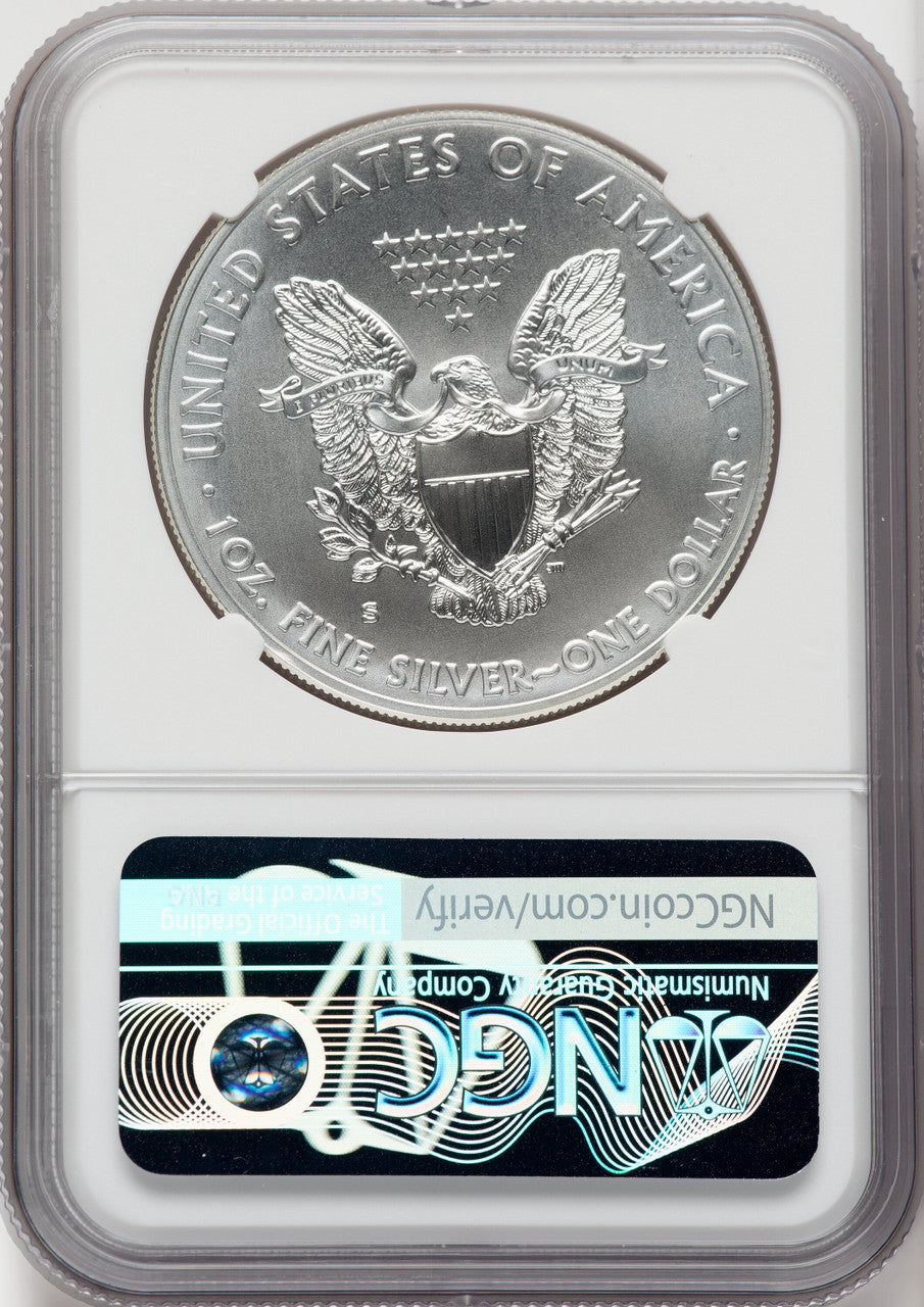 2011 25th Anniversary Silver Eagle Five-Coin Set NGCX MS10 PF10