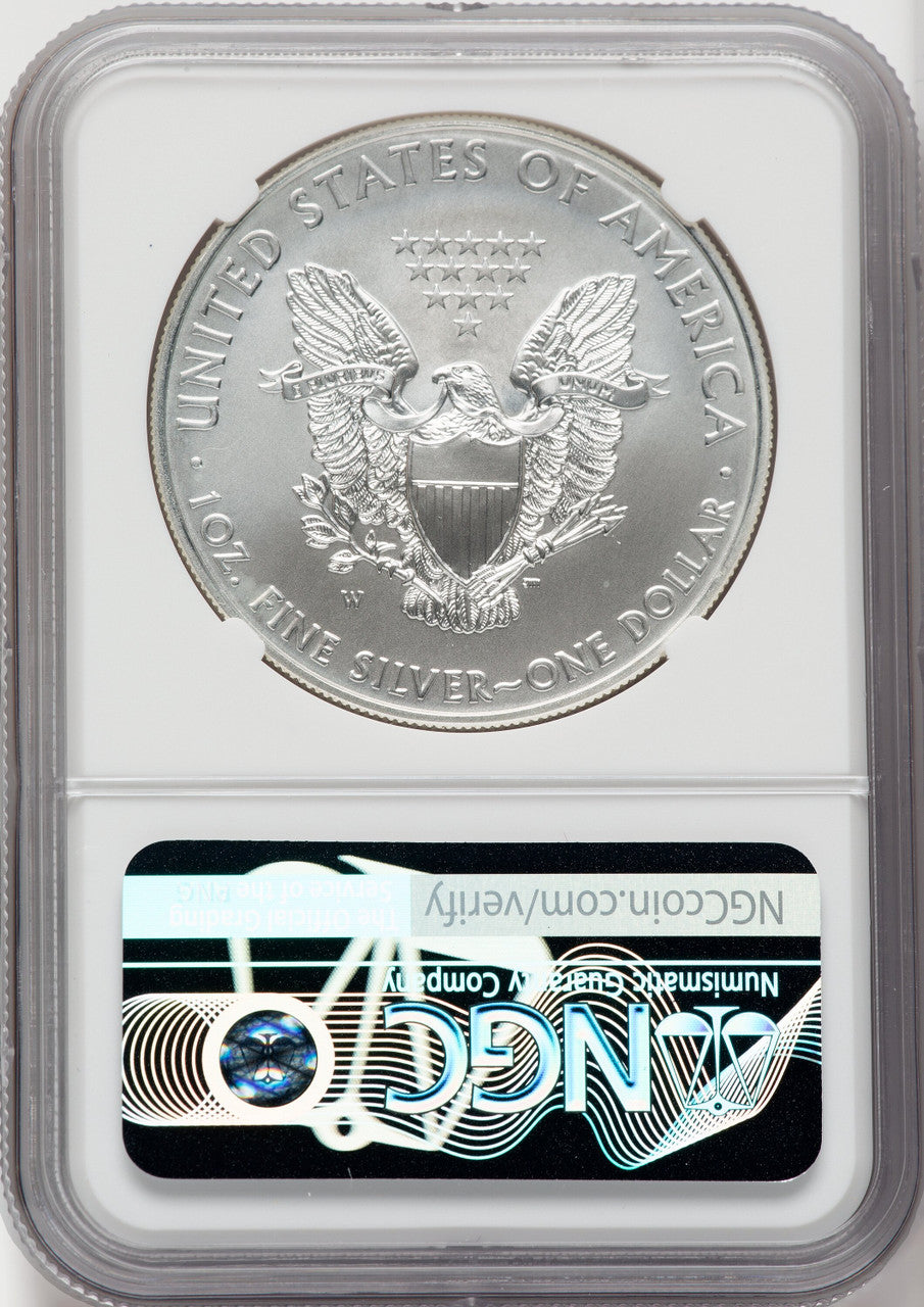 2011 25th Anniversary Silver Eagle Five-Coin Set NGCX MS10 PF10