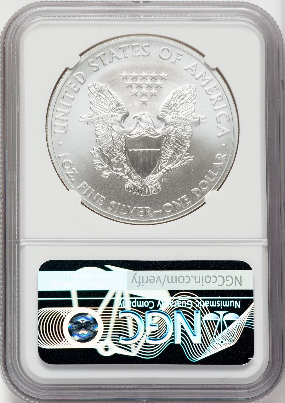 2011 25th Anniversary Silver Eagle Five-Coin Set NGCX MS10 PF10