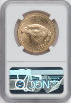 2021 One-Ounce Gold Eagle Type 2 At Dusk & Dawn 35th Anniversary 76th NGC MS69