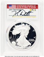 2023-W Proof Silver Eagle Congratulations Set 1 oz AR John Dannreuther PCGS PR70 (760791026)