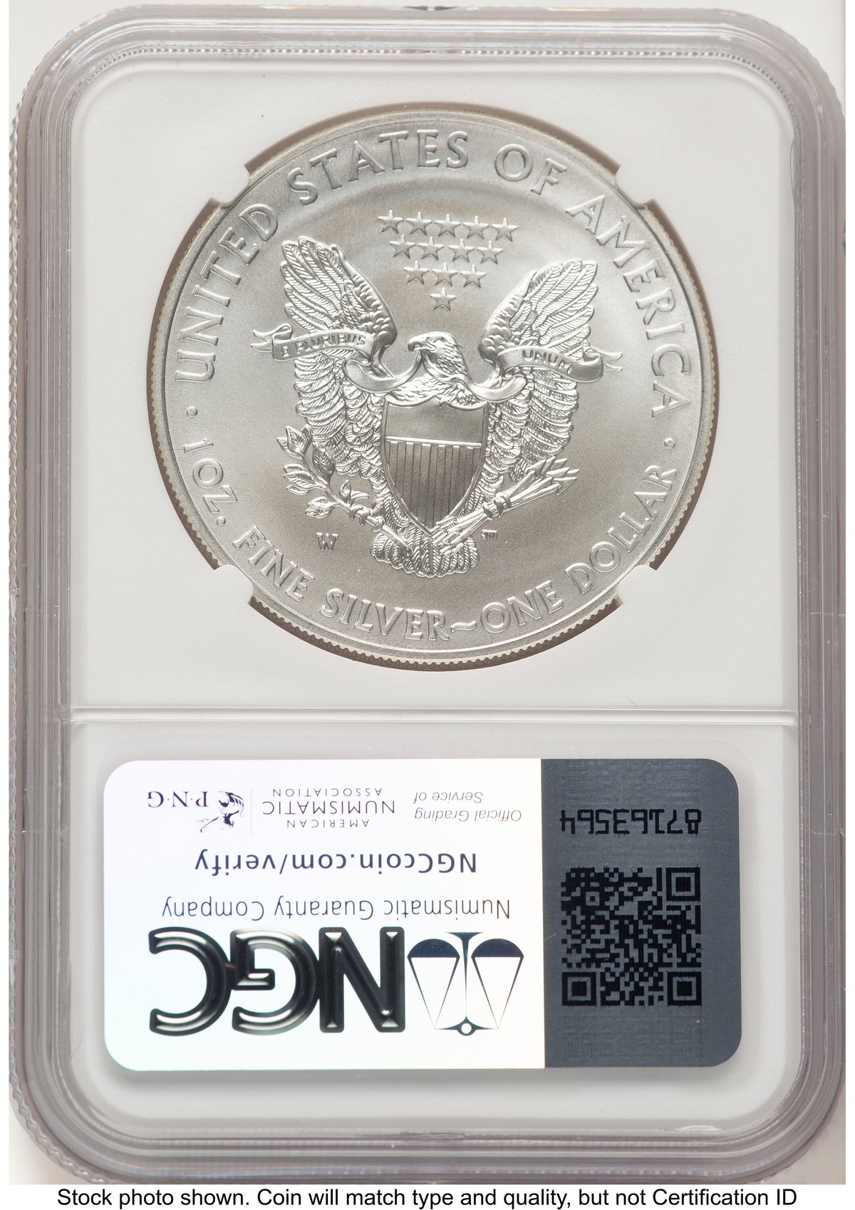 2012-W Burnished Silver Eagle 1 oz Jeff Garrett Red Book NGC MS70