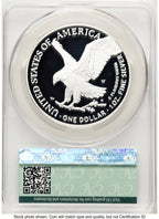 2023-W Proof Silver Eagle 1 oz First Day Of Delivery CACG PR70