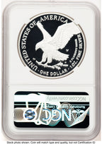 2023-W Proof Silver Eagle Congratulations Set 1 oz ER Kenneth Bressett Red Book NGC PF70
