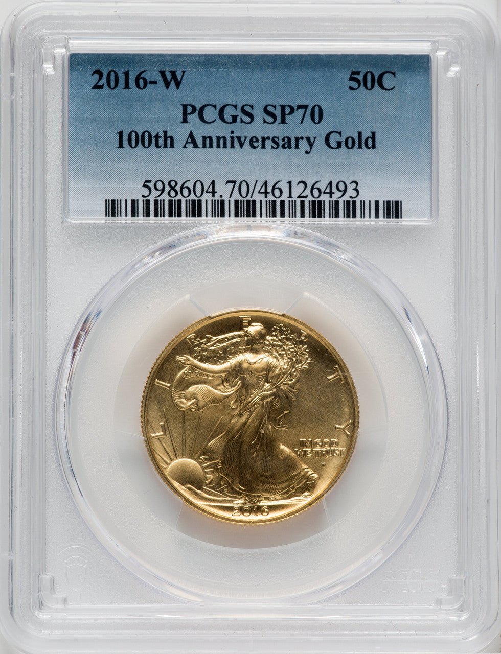 2016-W 10C-50C Gold Centennial Three Coin Set Modern Commemoratives PCGS MS70