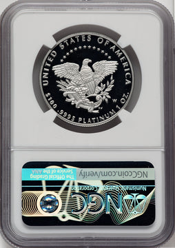 2005-W Proof Platinum Eagle 1 oz Mike Castle NGC PF70