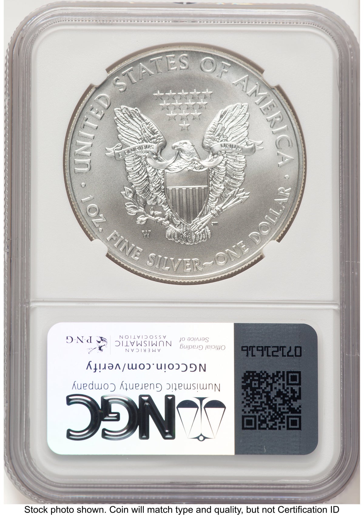 2013-W Burnished Silver Eagle 1 oz Jeff Garrett Red Book NGC MS70
