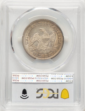 1854 50C Arrows Seated Half Dollar PCGS MS64