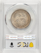 1854 50C Arrows Seated Half Dollar PCGS MS64