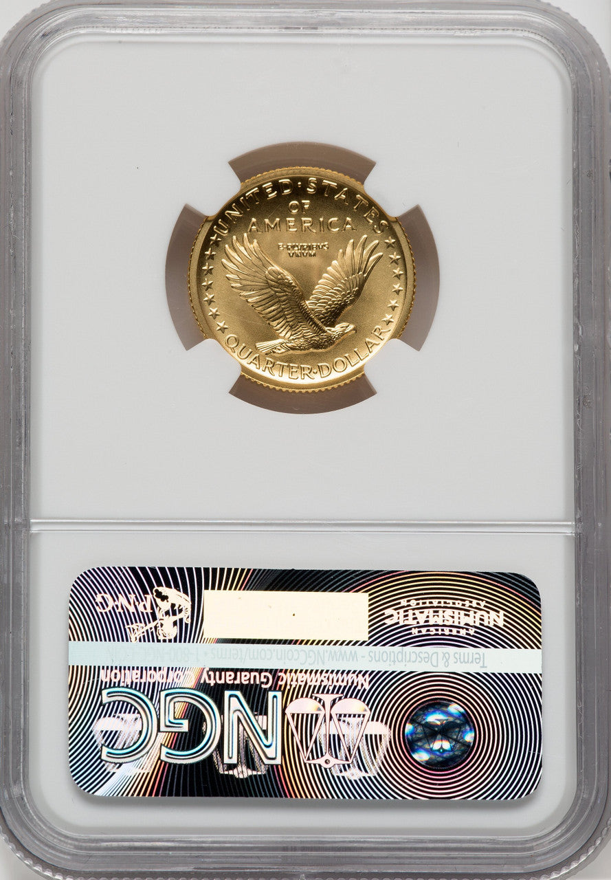 2016-W 10C/25C/50C Gold Centennial Three Coin Set First Strike NGC SP70 Elizabeth Jones Signed
