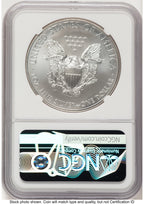 2013-W Burnished Silver Eagle 1 oz Mike Castle NGC MS70