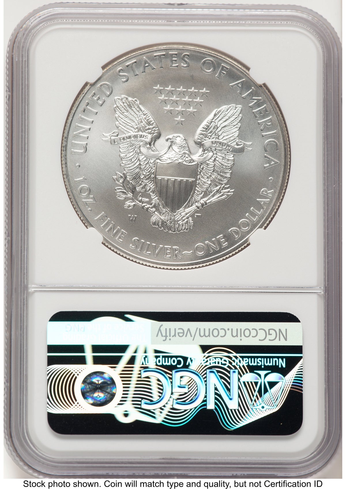 2013-W Burnished Silver Eagle 1 oz Mike Castle NGC MS70