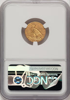 1911-D $2.50 Indian Quarter Eagle NGC MS62 (763757001)