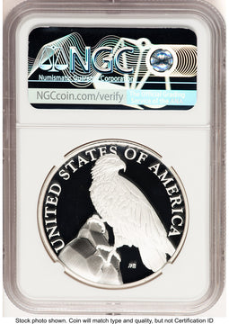 2023-P Silver American Liberty High Relief Medal FDI Mike Castle Medals and Tokens NGC MS70 (763940007)