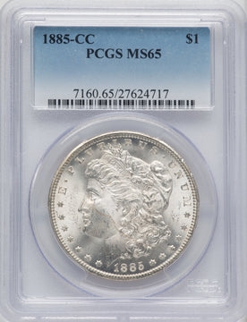 1885-CC Morgan Dollar PCGS MS65 (764731024)