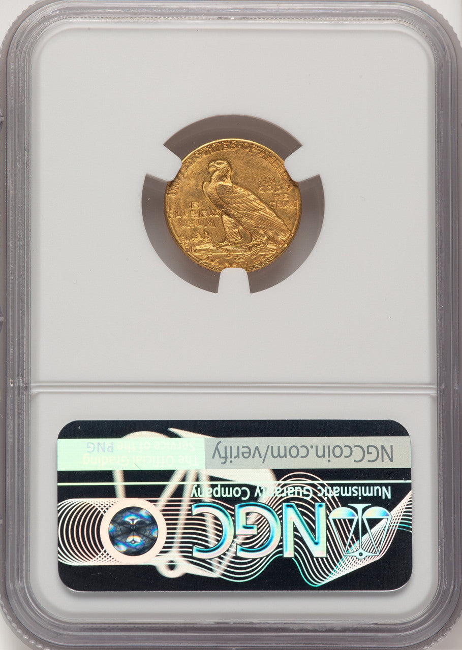 1914-D $2.50 Indian Quarter Eagle NGC MS62 (764971004)
