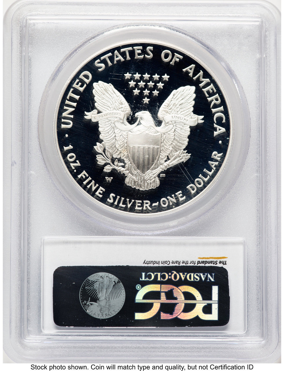 2003-W Proof Silver Eagle 1 oz Blue Gradient PCGS PR70 (765060028)