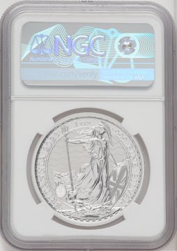 2023 G.B. S2 BRITANNIA-KC III OBVERSE 33RD COIN STRUCK Royal Succession NGC MS69