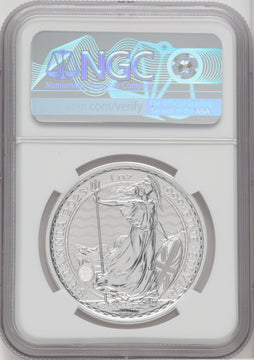 2023 G.B. S2 BRITANNIA 2 COIN KING AND QUEEN SET #56 Royal Succession NGC MS70
