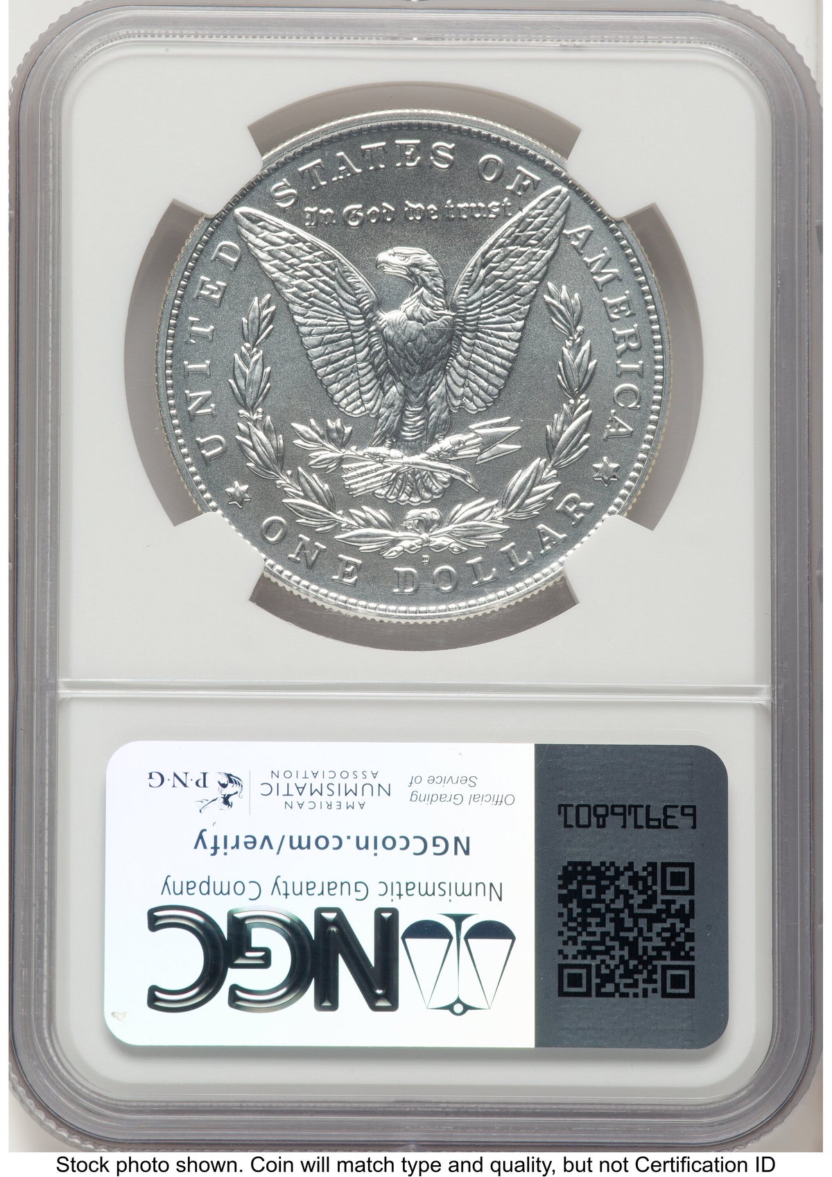 2021-D Morgan Dollar Morgan Label NGC MS70