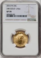 2016-W 10C-50C Gold Centennial Three Coin Set Modern Commemoratives NGC MS70