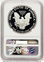 2017-S Proof Silver Eagle Congratulations Set 1 oz FR 225th Anniversary Label NGC PF70