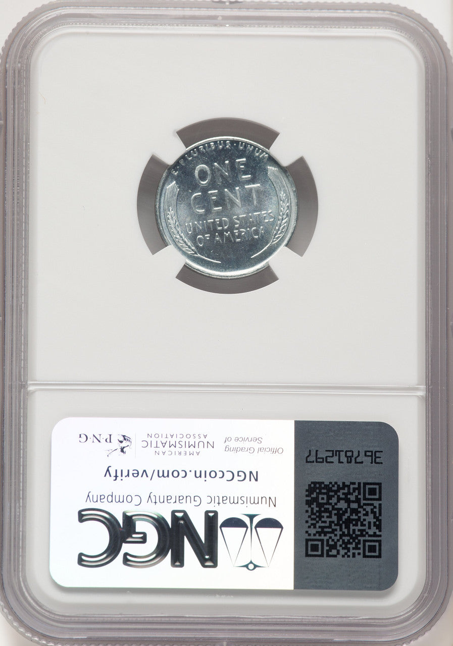1943-S 1C Lincoln Cent NGC MS68